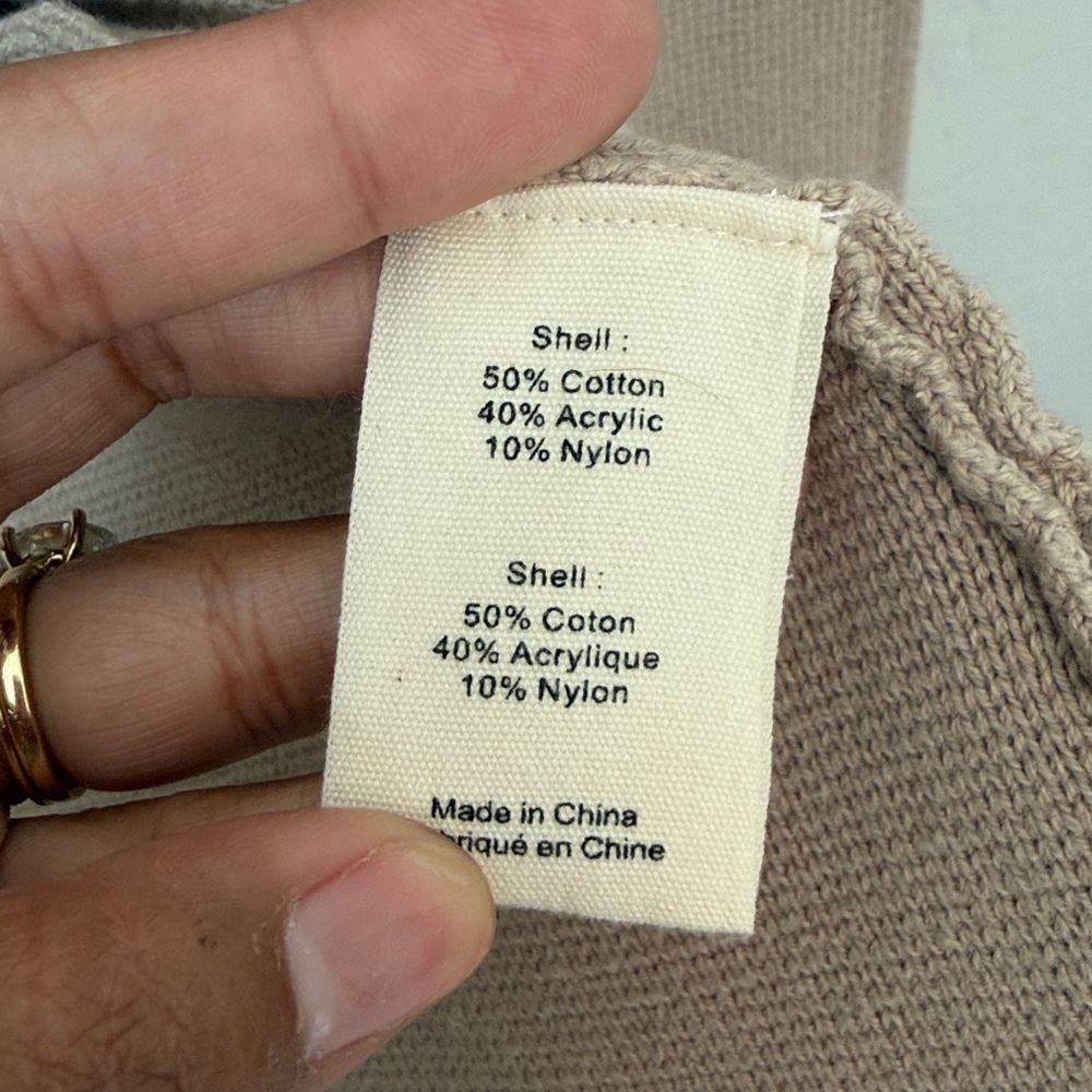 L’AGENCE Lacey Knit Blazer in Khaki Size M - Picture 10 of 11